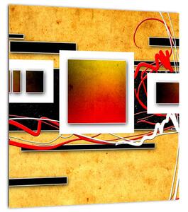 Obraz - Abstrakce (30x30 cm)