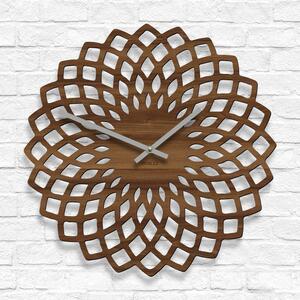 DUBLEZ | Dřevěné nástěnné hodiny do kuchyně - Floris