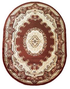 BE Koberec Adora 5547 VIZON - béžový oválný Rozměr: 160x220 cm