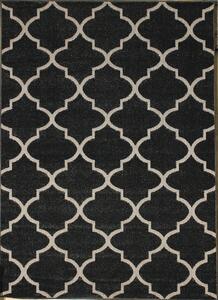 BE Koberec Lagos 1052 DARK GREY - šedý obdélníkový Rozměr: 140x190 cm