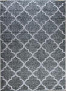 BE Koberec Lagos 1052 GREY - šedý obdélníkový Rozměr: 80x150 cm