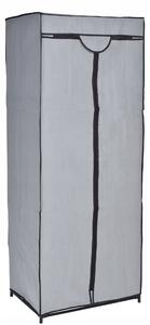 ViaDomo Via Domo - Látková šatní skříň Astro - šedá - 60x152x45 cm