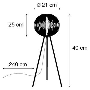 Orientální stolní lampa stativ mořská tráva - Canno