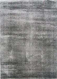 BE Koberec Microsofty 8301 DARK GREY - šedý obdélníkový Rozměr: 80x150 cm