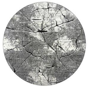 BE Koberec Miami 129 GREY Koło - šedý kulatý Rozměr: 100 cm