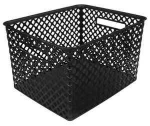 5Five® XL - Ratanový košík, DIAMOND, černý JJA138802B