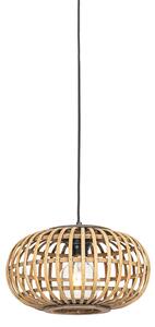 Orientální závěsná lampa bambus 32 cm - Amira