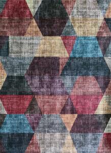 BE Koberec Porte 2032 MULTI - vícebarevný obdélníkový Rozměr: 50x80 cm