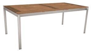 Stern Jídelní stůl Classic, Stern, obdélníkový 200x100x73 cm, profil nohou čtvercový, rám nerezová ocel, deska HPL Silverstar 2.0 dekor dle vzorníku