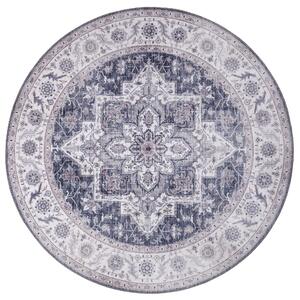 Nouristan - Hanse Home koberce Kusový koberec Asmar 104003 Mauve/Pink kruh ROZMĚR: 160x160 (průměr) kruh