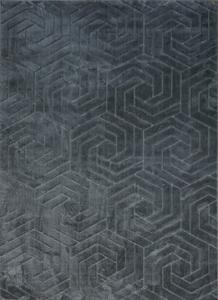 BE Koberec Zen Garden Collection 2401 DARK GREY - šedý obdélníkový Rozměr: 60x100 cm