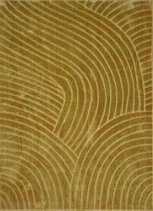 BE Koberec Zen Garden Collection 2402 YELLOW - žlutý obdélníkový Rozměr: 160x220 cm