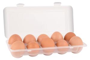 Orion Úložná box na vajíčka, organizér na 10ks vajec, bílý 122962