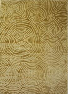 BE Koberec Zen Garden Collection 2404 YELLOW - žlutý obdélníkový Rozměr: 60x100 cm