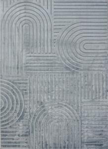 BE Koberec Zen Garden Collection 2405 BLUE - modrý obdélníkový Rozměr: 60x100 cm