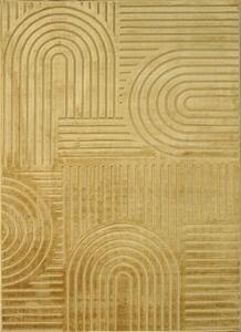 BE Koberec Zen Garden Collection 2405 YELLOW - žlutý obdélníkový Rozměr: 60x100 cm