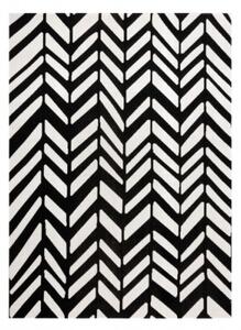 Koberec MUNDO D0571 jodelka, chevron outdoor béžový/černý