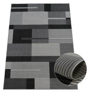 BE Koberec Lotus 9303 GREY - šedý obdélníkový Rozměr: 50x80 cm