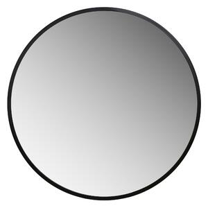 ViaDomo Via Domo - Zrcadlo v kovovém rámu Dolce - černá - 50x50 cm