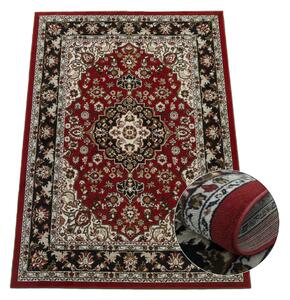 BE Koberec Lotus 9306 RED - červený obdélníkový Rozměr: 40x60 cm