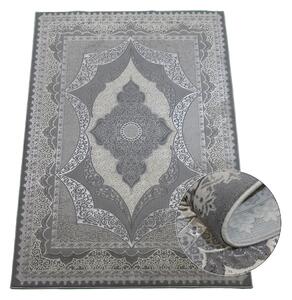 BE Koberec Allianz 6302 GREY - šedý obdélníkový Rozměr: 60x100 cm