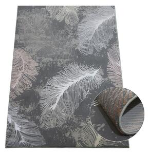 BE Koberec Allianz 6304 GREY - šedý obdélníkový Rozměr: 200x290 cm