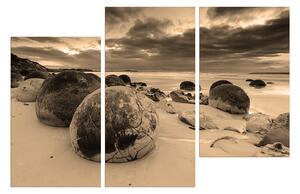 Obraz na plátně - Balvany na pláži... 107FC (90x60 cm)