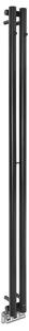 Sapho Pilon koupelnový radiátor Designově 180x12.2 cm černá IZ124