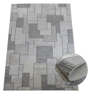 BE Koberec Esprit 3603 GREY - šedý obdélníkový Rozměr: 140x190 cm