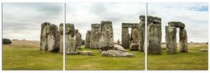 Obraz na plátně - Stonehenge - panoráma 506C (150x50 cm)