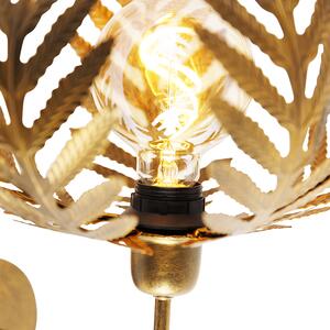 Vintage nástěnné svítidlo zlaté - Botanica Up