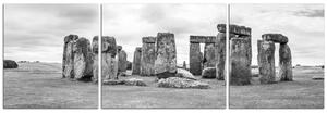 Obraz na plátně - Stonehenge - panoráma. 506ČC (90x30 cm)