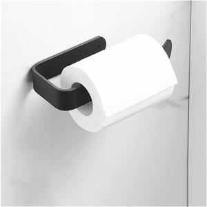 ViaDomo Via Domo - Držák na toaletní papír Cielo - černá - 15,5x3x8,5 cm