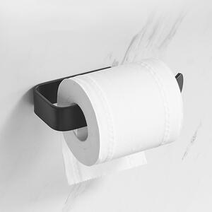 ViaDomo Via Domo - Držák na toaletní papír Cielo - černá - 15,5x3x8,5 cm