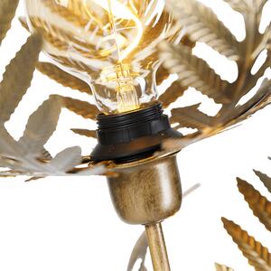 Vintage stojací lampa zlatá 3-světelná - Botanica Kringel