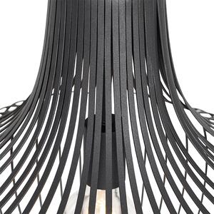 Moderní závěsná lampa černá 48 cm - Sapphira