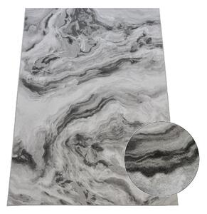BE Koberec Accra 6506 Grey - šedý obdélníkový Rozměr: 60x100 cm