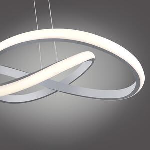 Designové závěsné svítidlo ocelové 57 cm stmívatelné včetně LED - Viola Due