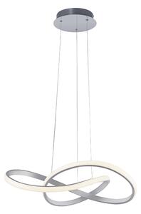 Designové závěsné svítidlo ocelové 57 cm stmívatelné včetně LED - Viola Due