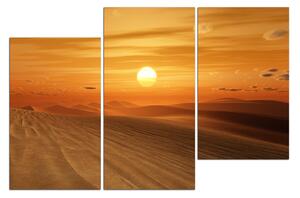 Obraz na plátně - Pouštní západ slunce 1917D (105x70 cm)