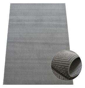BE Koberec Zurich 1901 GREY - šedý obdélníkový Rozměr: 60x100 cm