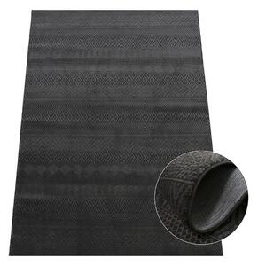 BE Koberec Zurich 1901 DARK GREY - šedý obdélníkový Rozměr: 60x100 cm