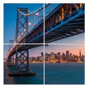 Obraz na plátně - San Francisco - čtverec 3923D (60x60 cm)