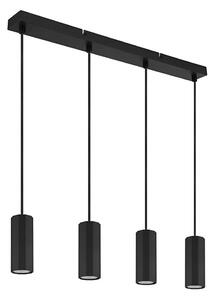 Globo 57918-4HB - Lustr na lanku JAMES 4xGU10/25W/230V černá