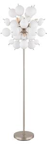 Globo 15633SO - Stojací lampa UDO 6xE14/25W/230V bílá