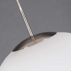 Moderní závěsná lampa skleněná 40cm - Koule