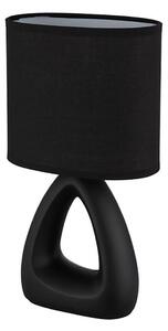 Globo 21731S - Stolní lampa TRIANGLE 1xE14/40W/230V černá