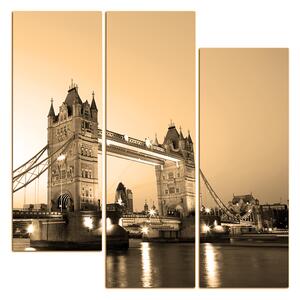 Obraz na plátně - Tower Bridge - čtverec 330FC (75x75 cm)