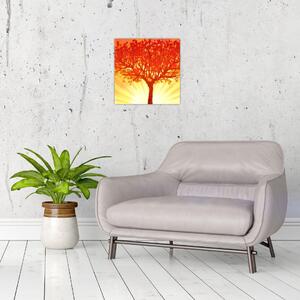 Obraz - Strom v záři slunce (30x30 cm)
