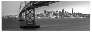 Obraz na plátně - San Francisco - panoráma 5923ČA (105x35 cm)